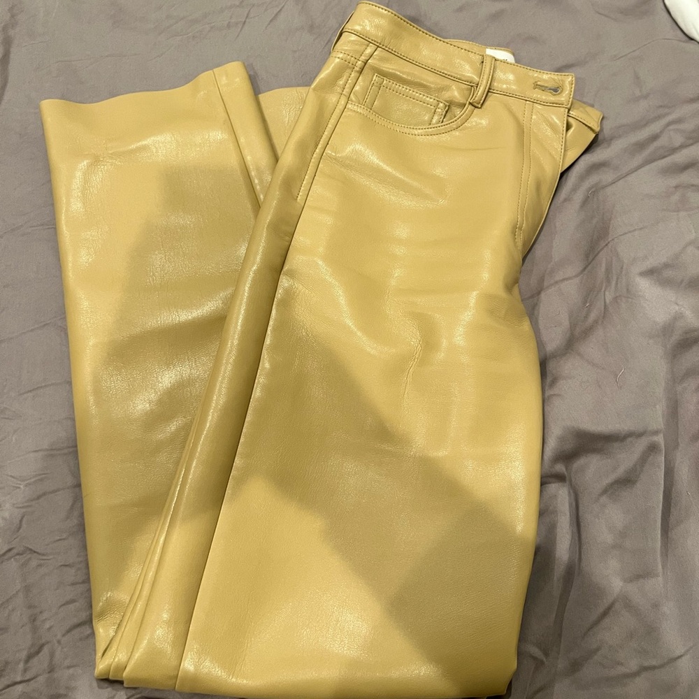 Aritzia Leather Pants - Wilfred size 4